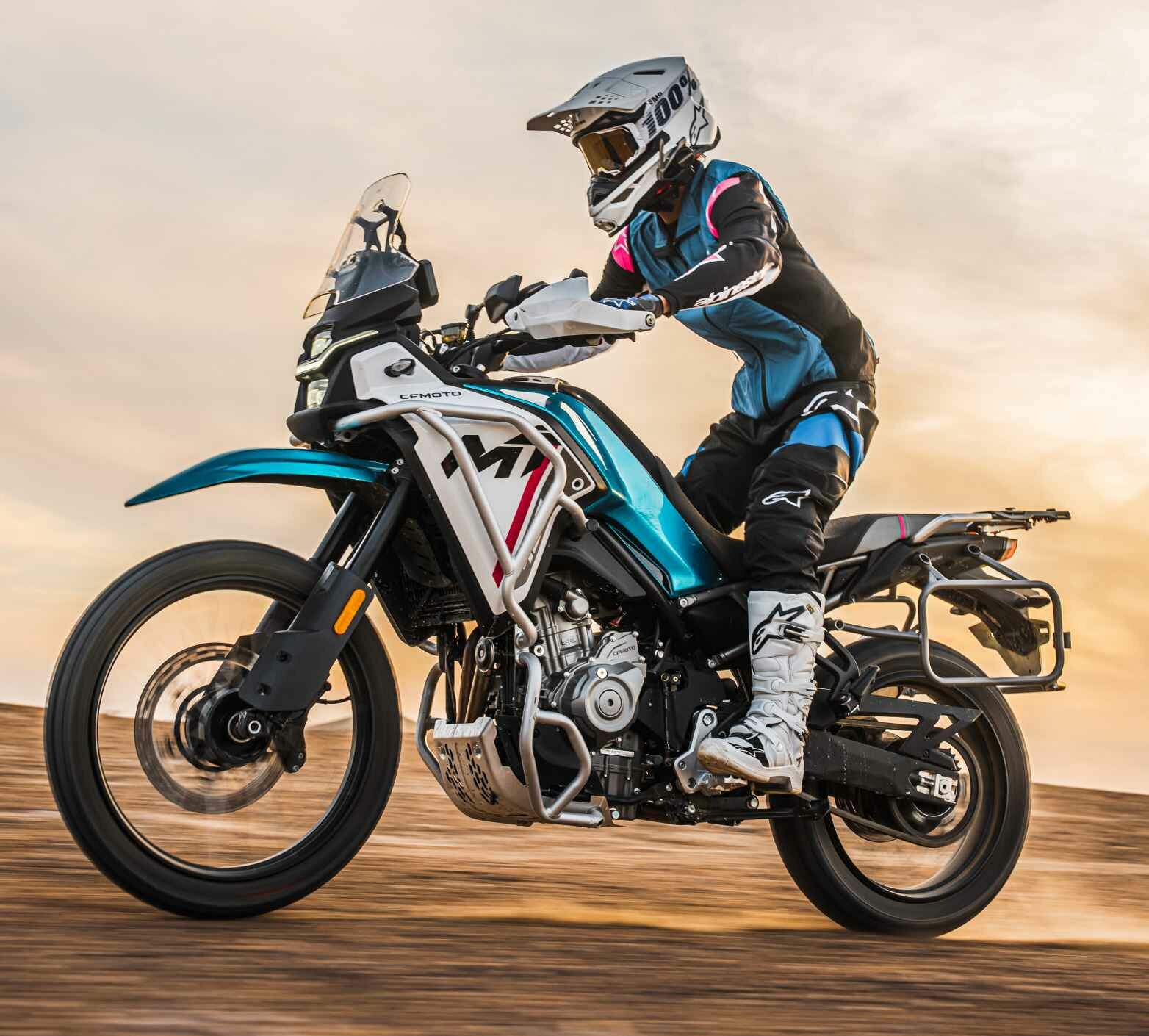 Horní padací rámy CFMOTO 450MT (šedé)