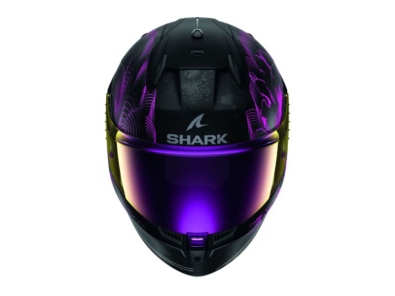 SHARK integrální přilba D-SKWAL 3 LADY MAYFER MAT barva černá/matná/růžová/šedá