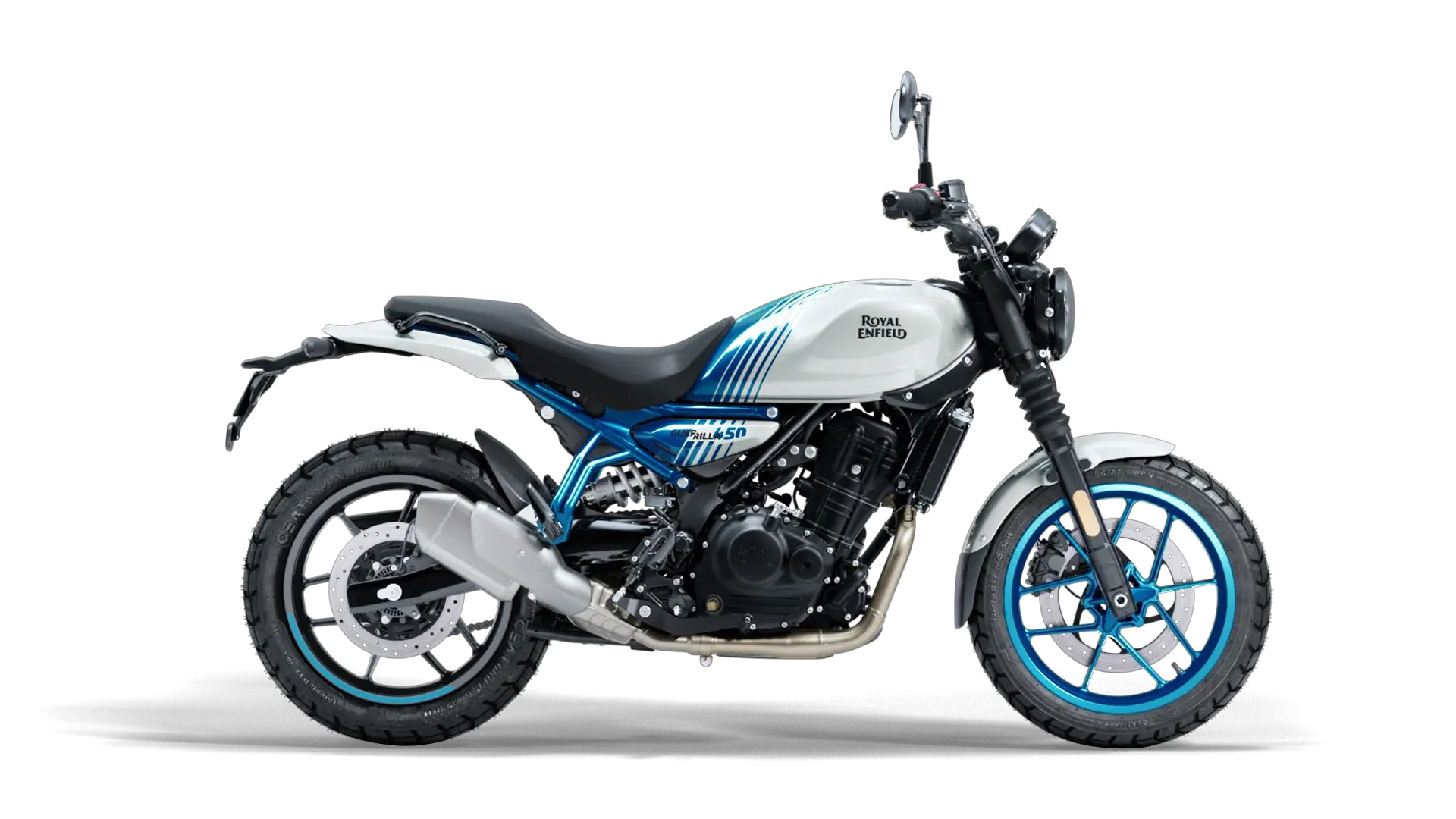 Royal Enfield Guerrilla 450 Brava Blue