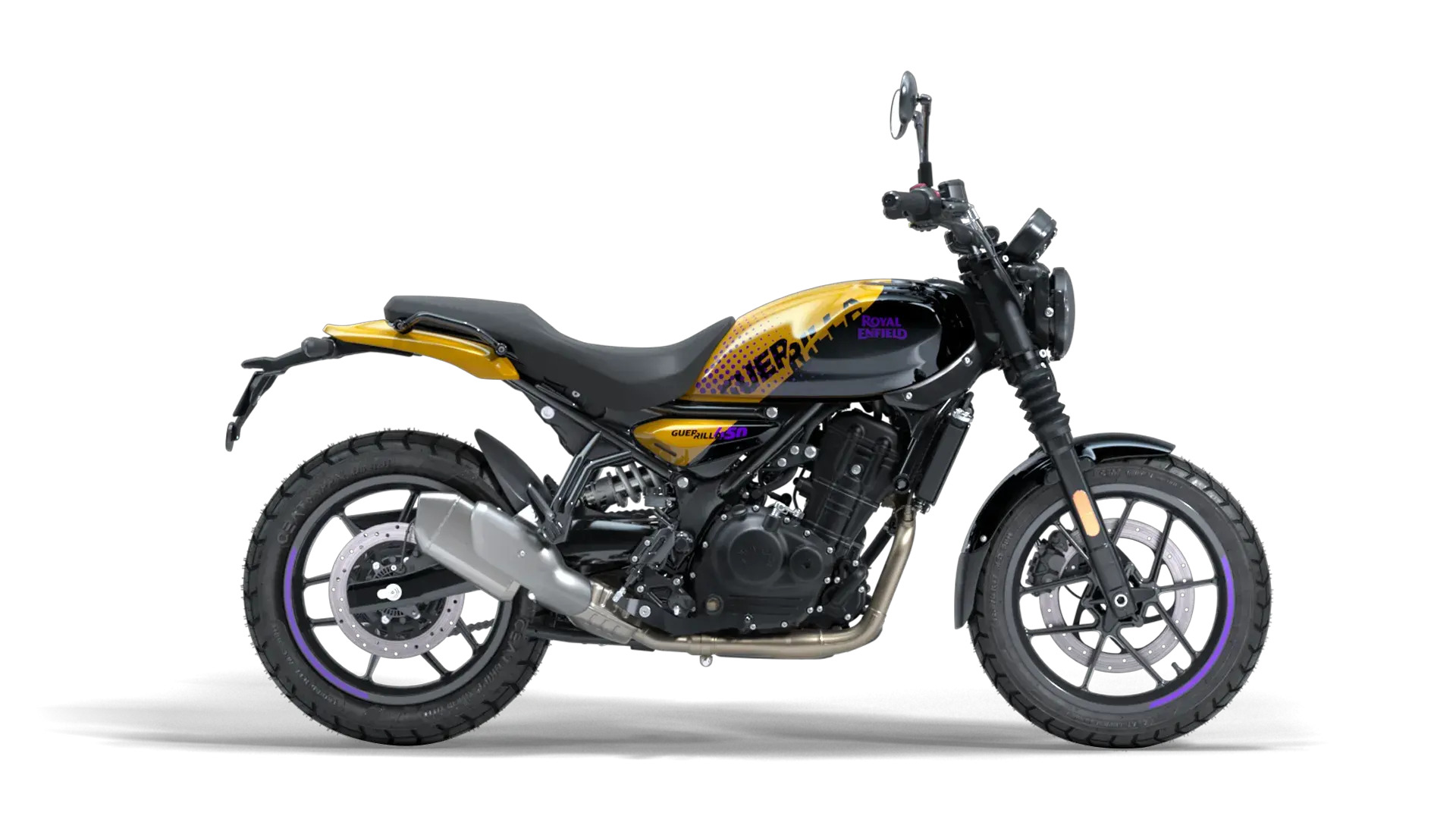 Royal Enfield Guerrilla 450 Yellow Ribbon
