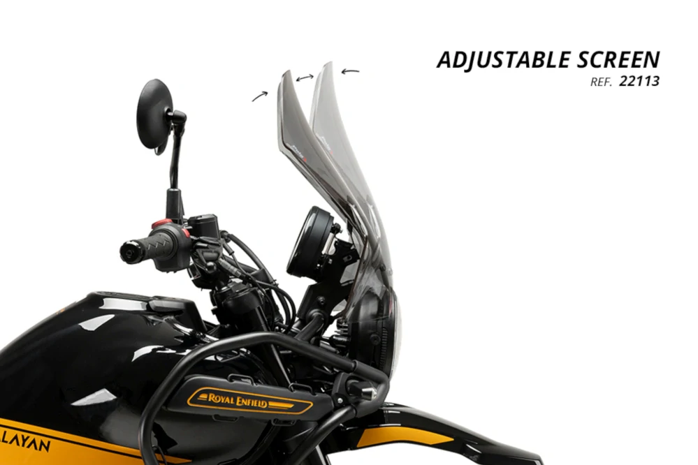 nastavitelné plexi PUIG pro HIMALAYAN 450 čiré