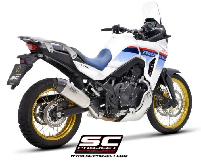 SC-PROJECT X-Plorer II carbonový výfuk Honda Transalp XL750 2023-