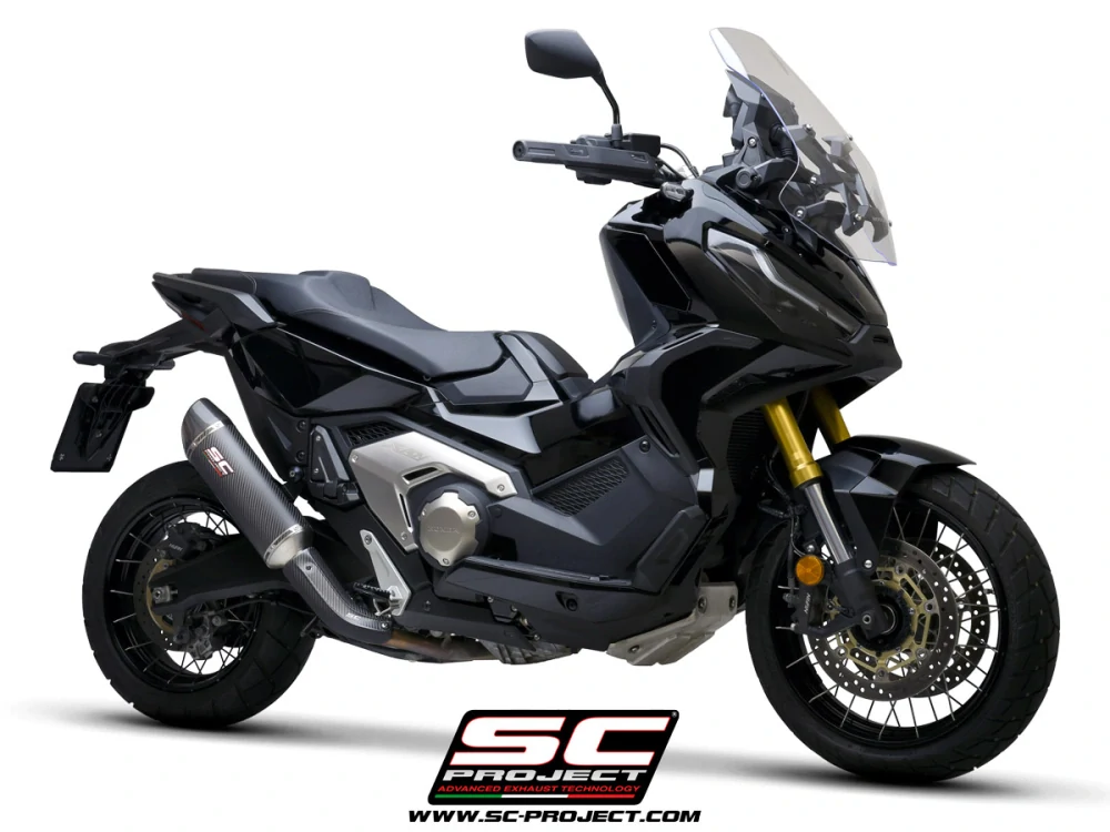 SC-PROJECT výfuk z uhlíkových vláken SC1-R Honda Forza 750 (2021-2024)