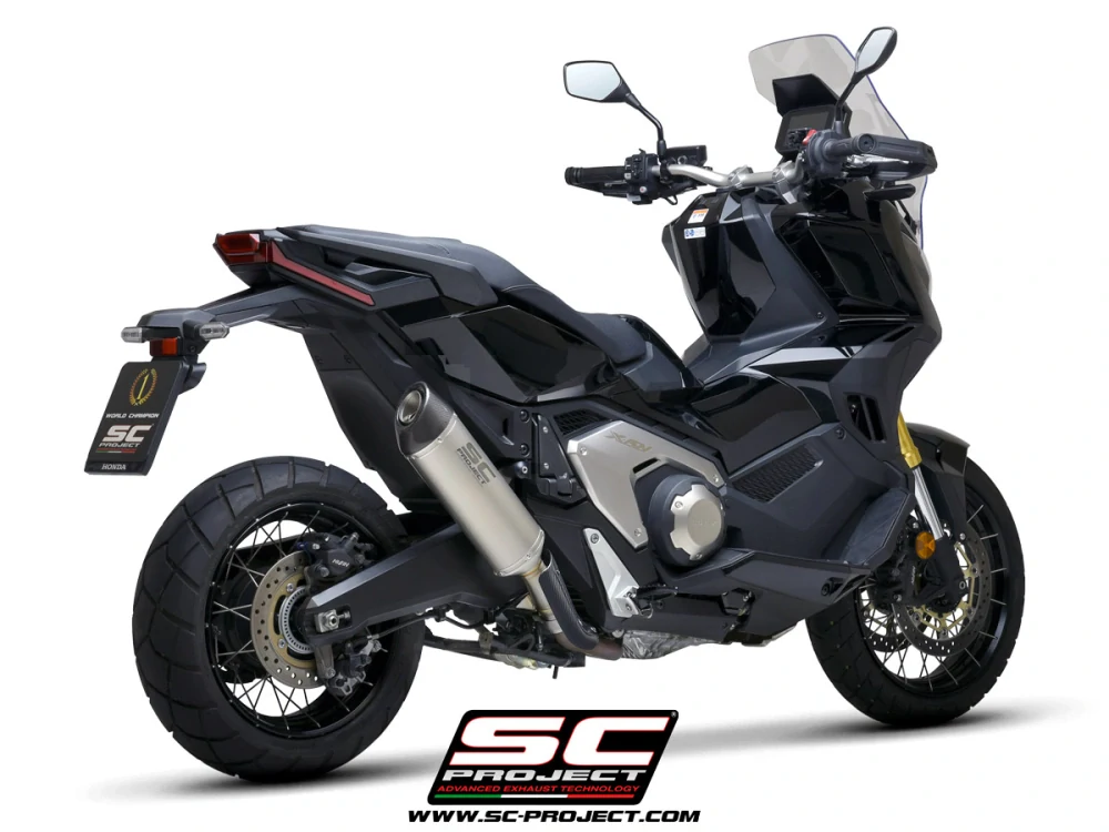 SC-PROJECT Oválný titanový výfuk Honda X-ADV 750 2021-