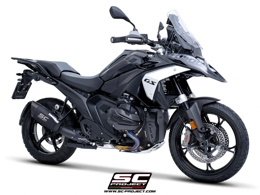 SC-PROJECT Titanový výfuk Adventure-R matná černá BMW 1300 GS 2023-