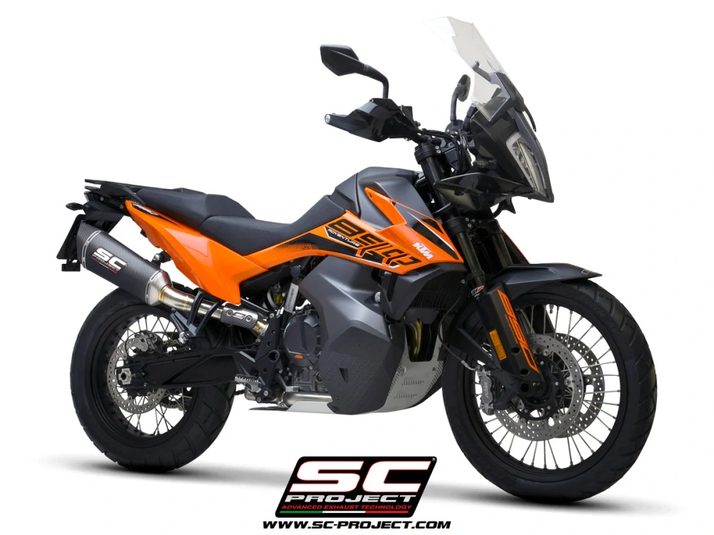 SC-PROJECT Karbonový výfuk SC1-R KTM 890 ADVENTURE 2021-