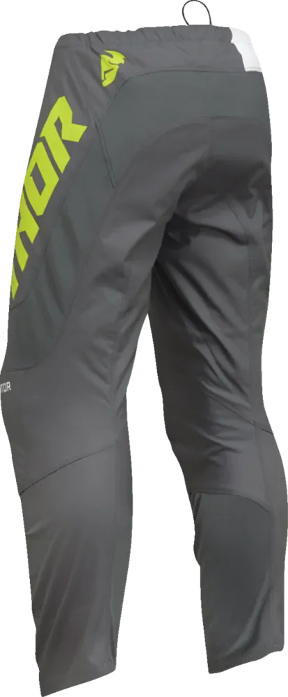 THOR kalhoty SECTOR šedá/fluo yellow