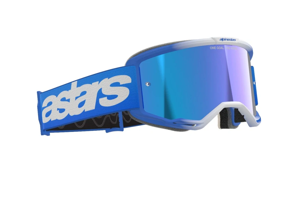 Alpinestars brýle VISION 5 BLAZE, ALPINESTARS (modrá, zrcadlové modré plexi)