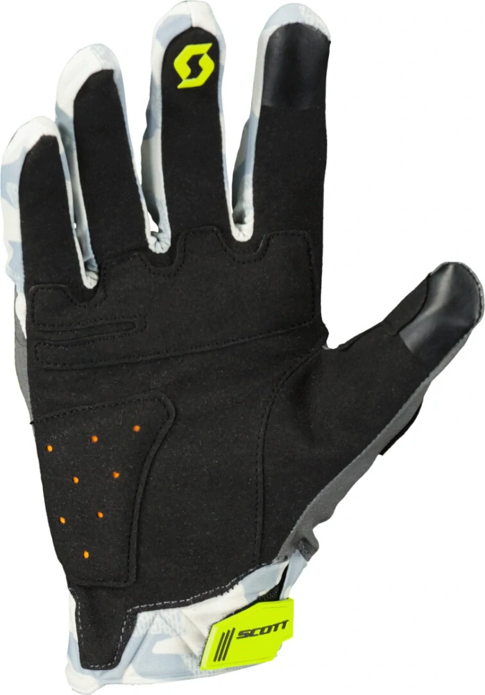 SCOTT Pánské textilní moto rukavice X-PLORE D3O grey