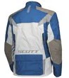 SCOTT Pánská textilní moto bunda  DUALRAID DRYO JACKET sapphire blue lunar grey