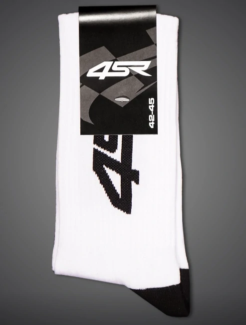 4SR Ponožky We Are Racers White 
