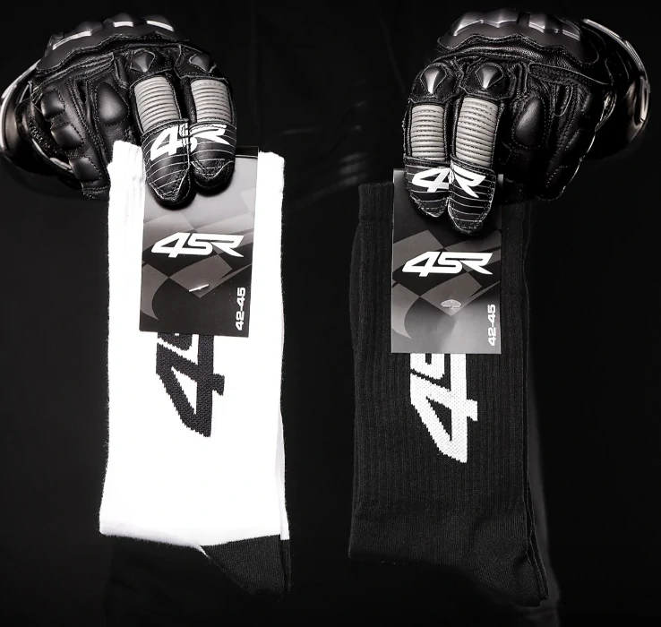 4SR Ponožky We Are Racers Black 