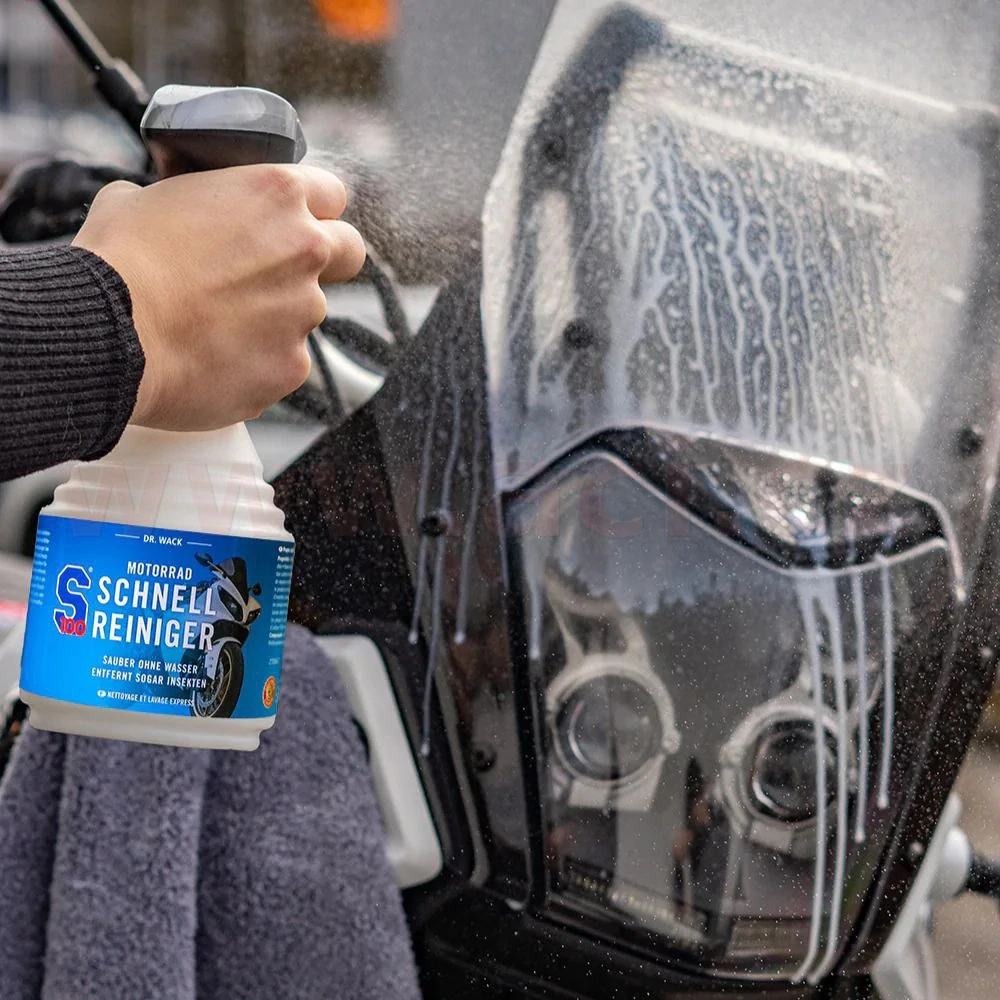 S100 čistič motocyklu (bez použití vody) - Watterless Cleaner 500 ml *