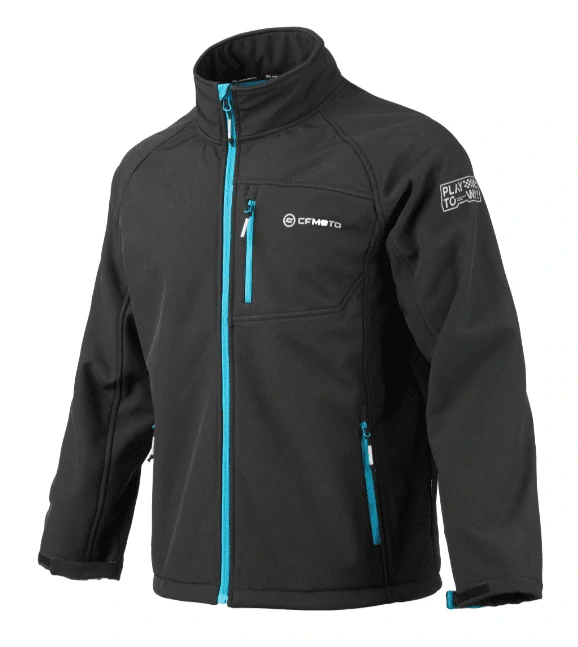 Bunda CF MOTO Softshell pánská černá