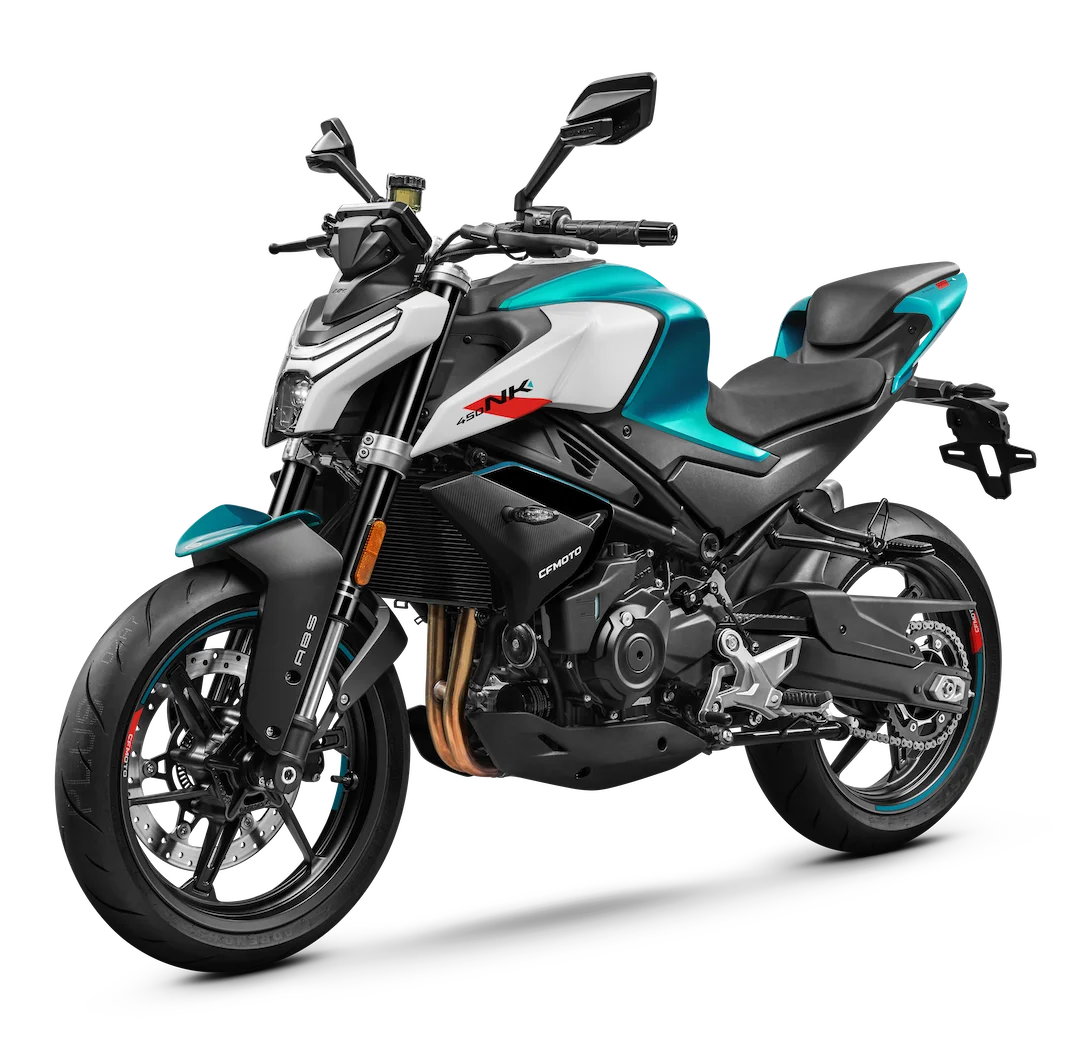 CFMOTO 450NK 2025 Zephyr Blue E5+