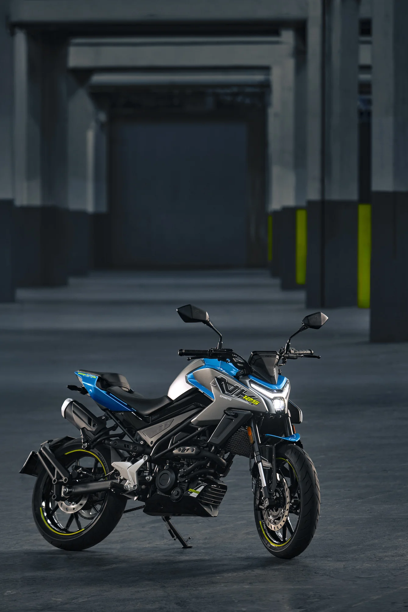 CFMOTO 125NK modrá E5+