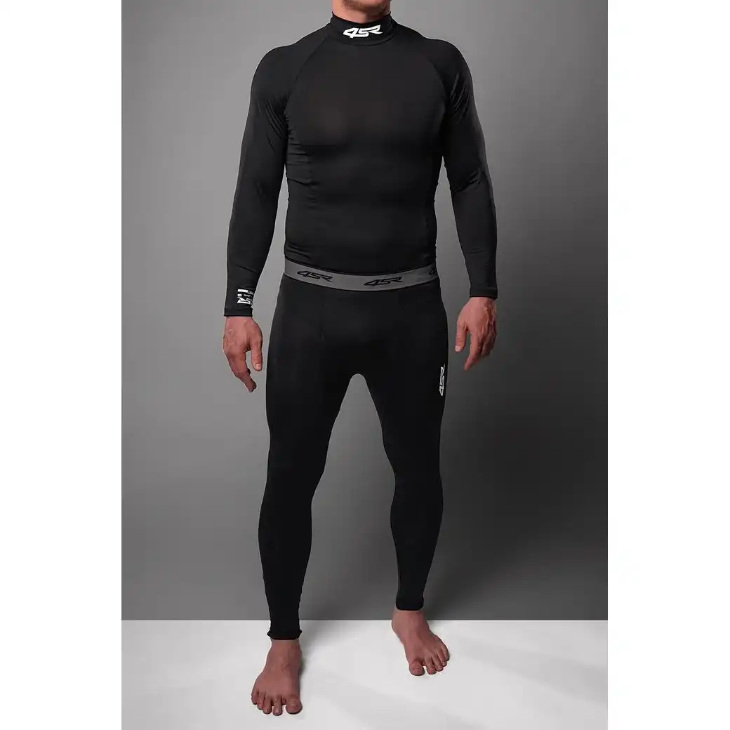 4SR funkční kalhoty Six-Pack černé 