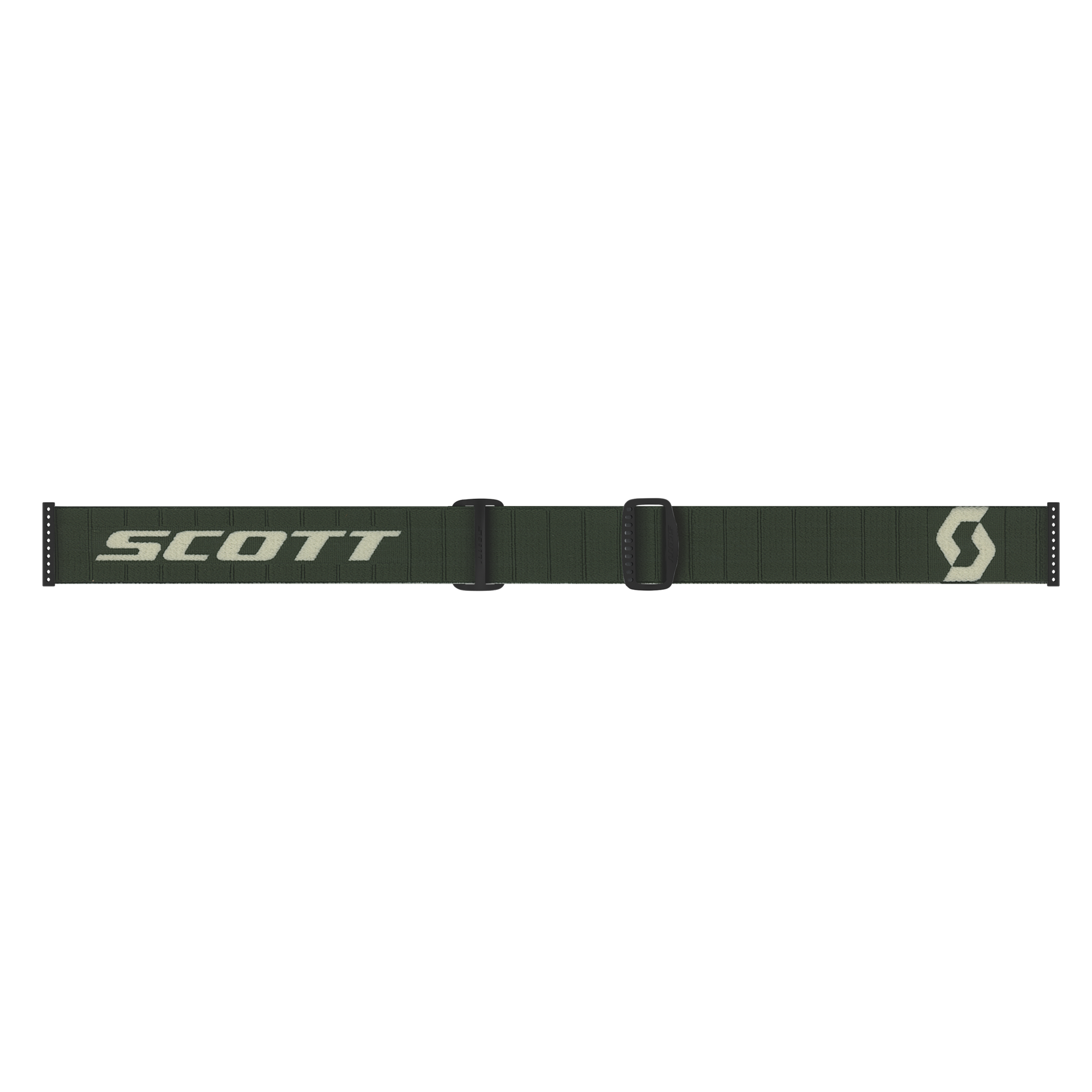 SCOTT Motokrosové brýle FURY LS kaki green light sensitive grey works