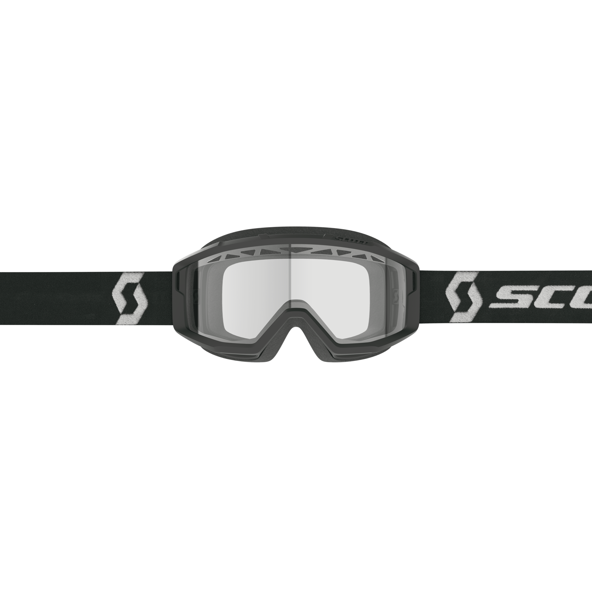 SCOTT Motokrosové brýle PRIMAL ENDURO black white clear