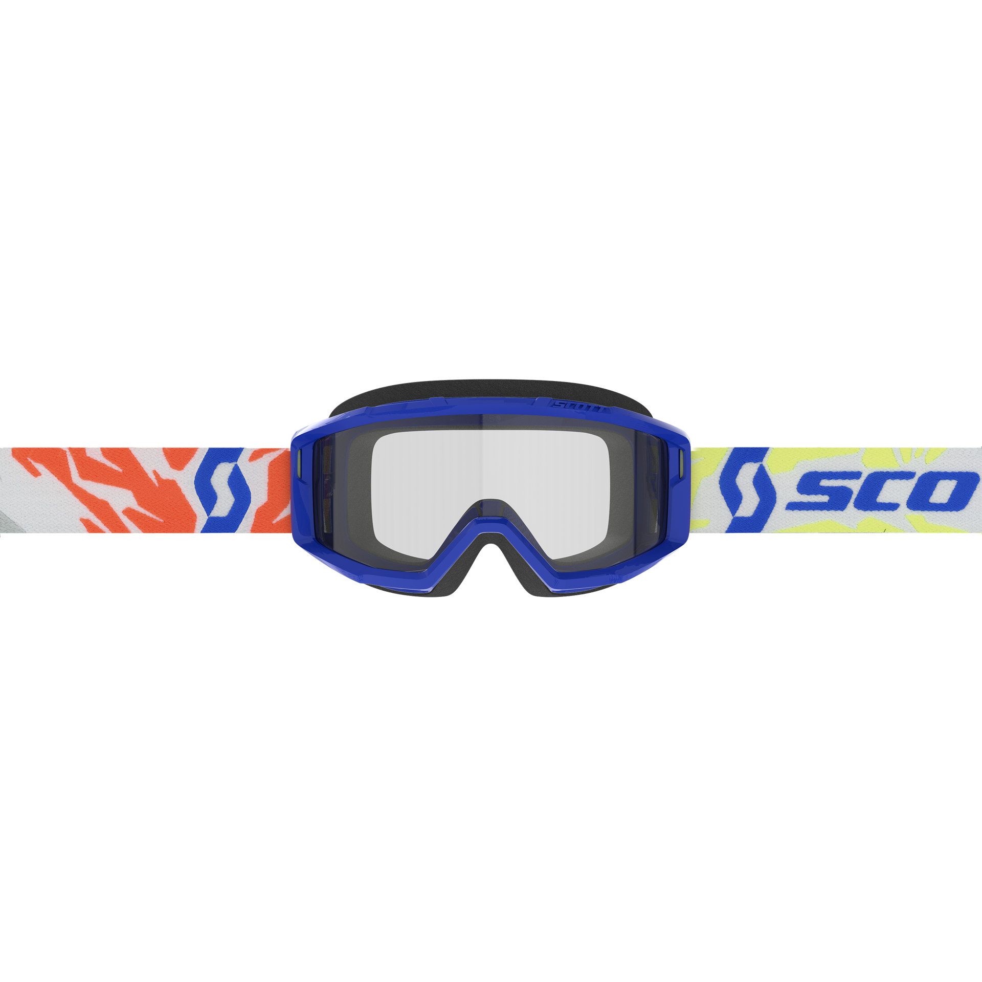 SCOTT Dětské motokrosové brýle PRIMAL YOUTH blue clear