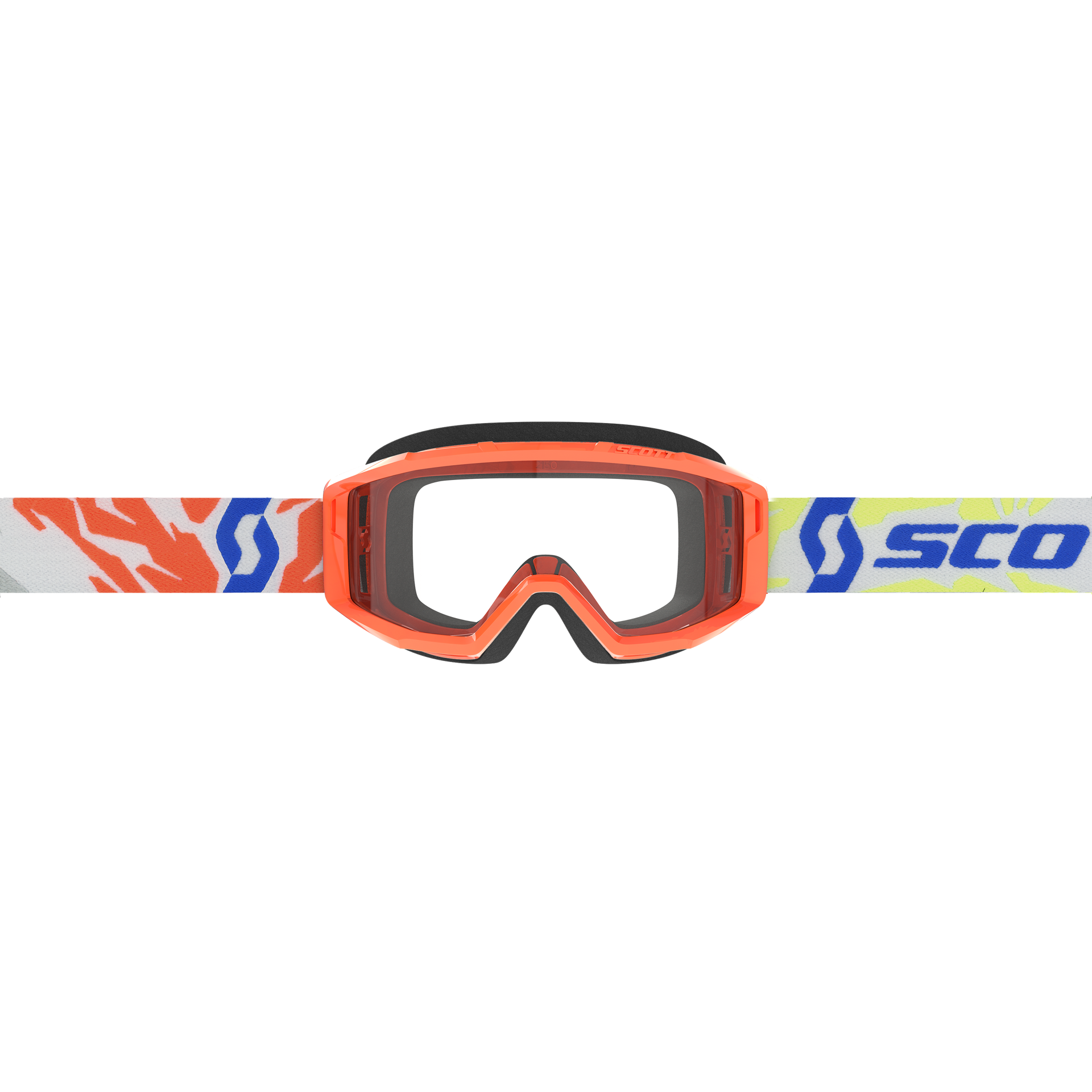 SCOTT Dětské motokrosové brýle PRIMAL YOUTH orange clear