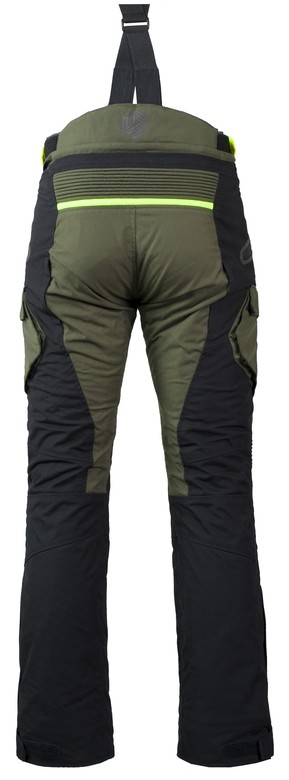 MBW Pánské textilní moto kalhoty MEMPHIS GREEN 