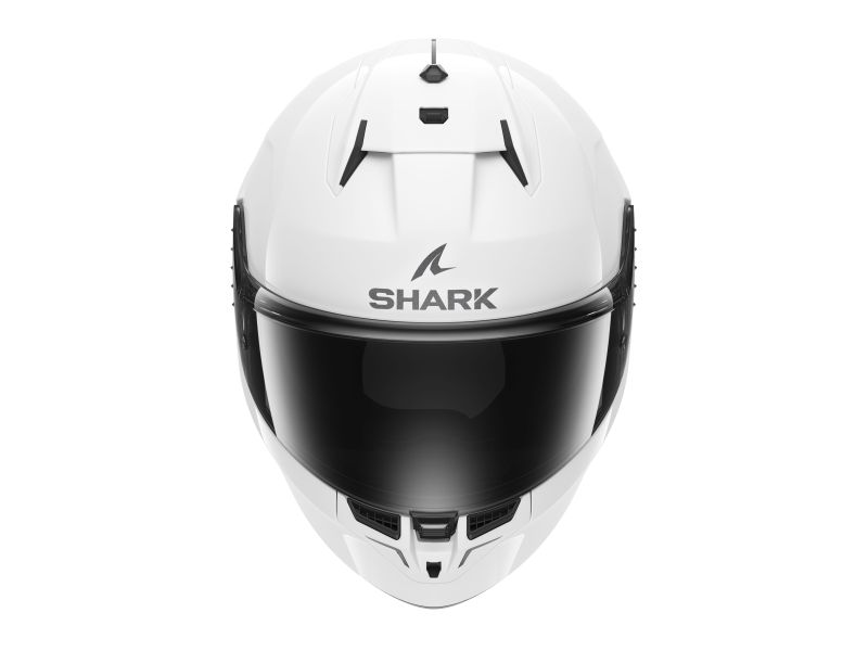 SHARK Integrální moto přilba D-SKWAL 3 BLANK barva bílá/lesklá