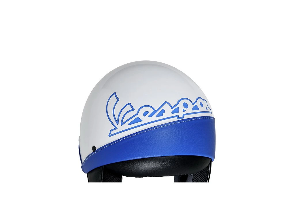 Přilba Přilba Vespa CLASSIC bílá modrá