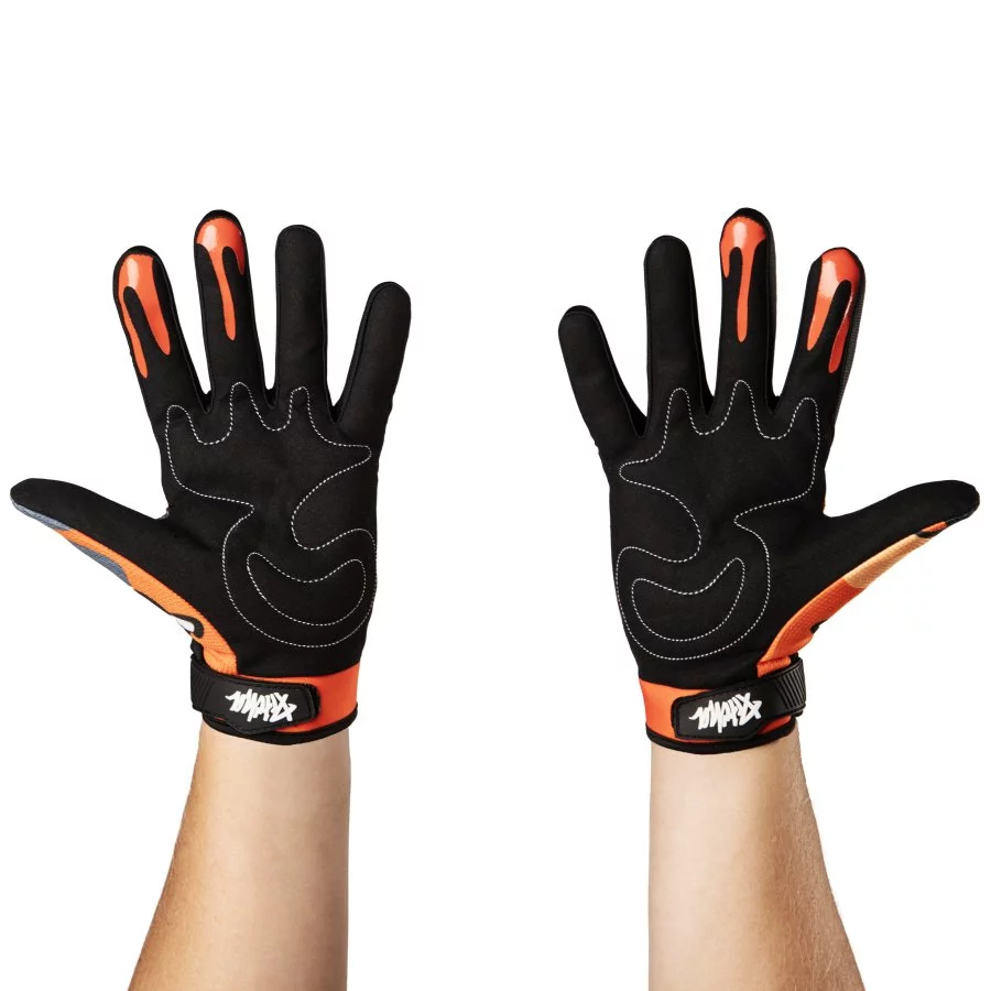 PITCHA moto rukavice DRIPP orange black