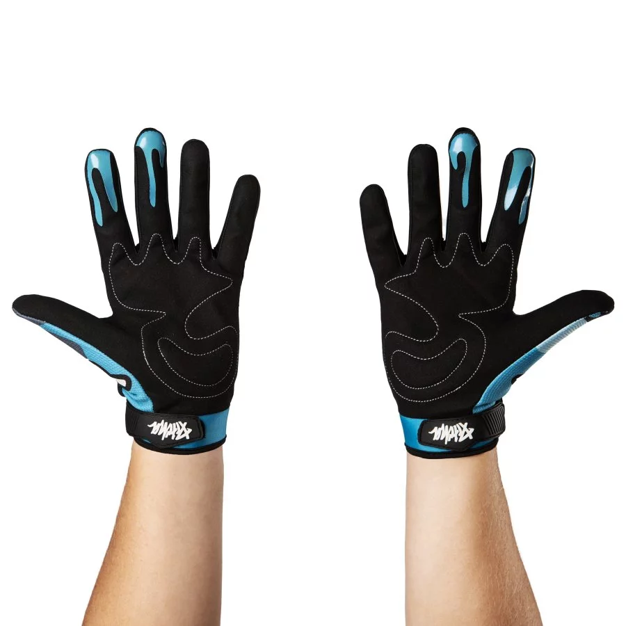 PITCHA moto rukavice DRIPP blue black