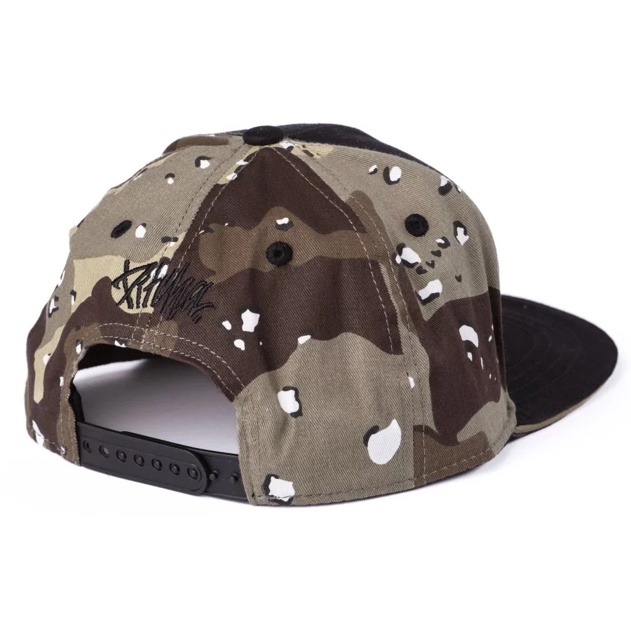 PITCHA Kšiltovka FSP snapback hat camo green