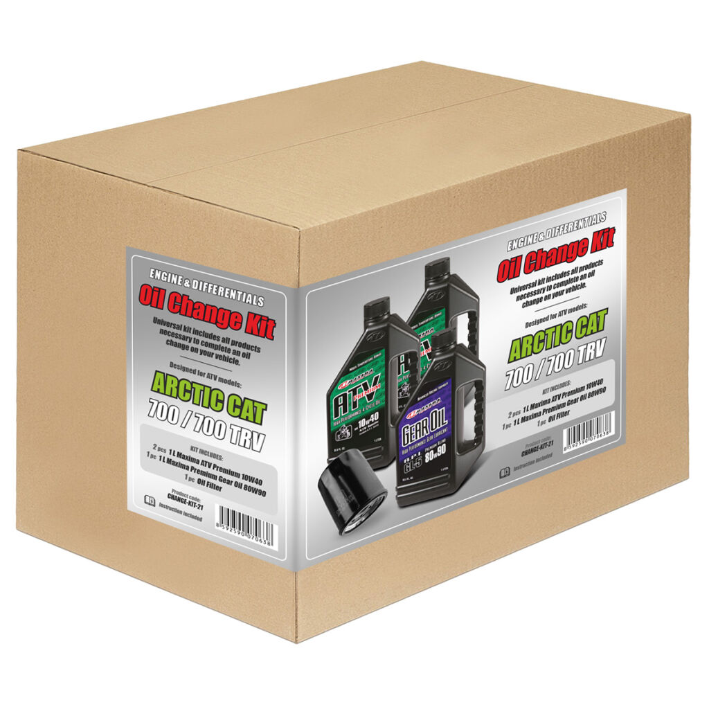 Sada pro kompletní výměnu olejů Arctic Cat 700/700TRV
