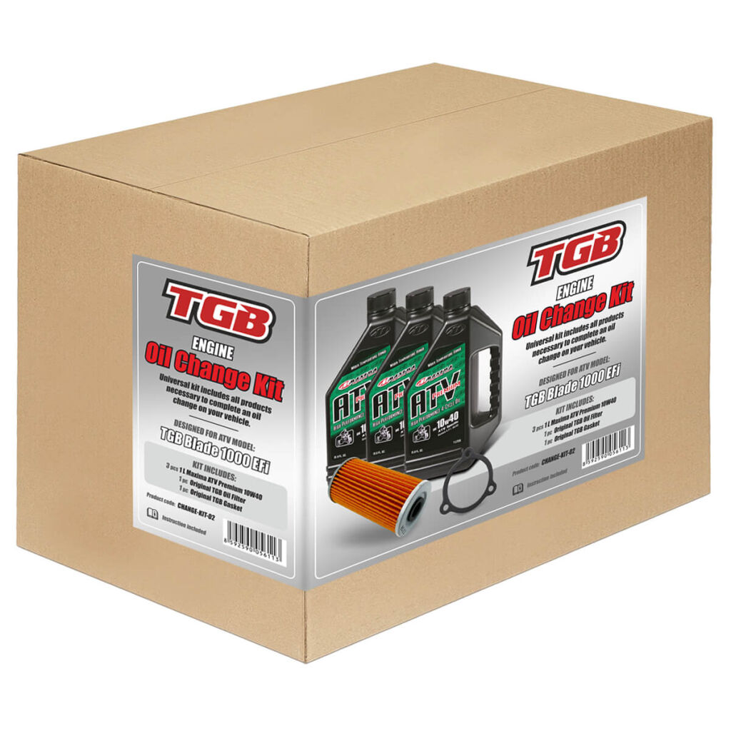Sada na výměnu motorového oleje + filtr, TGB Blade 1000