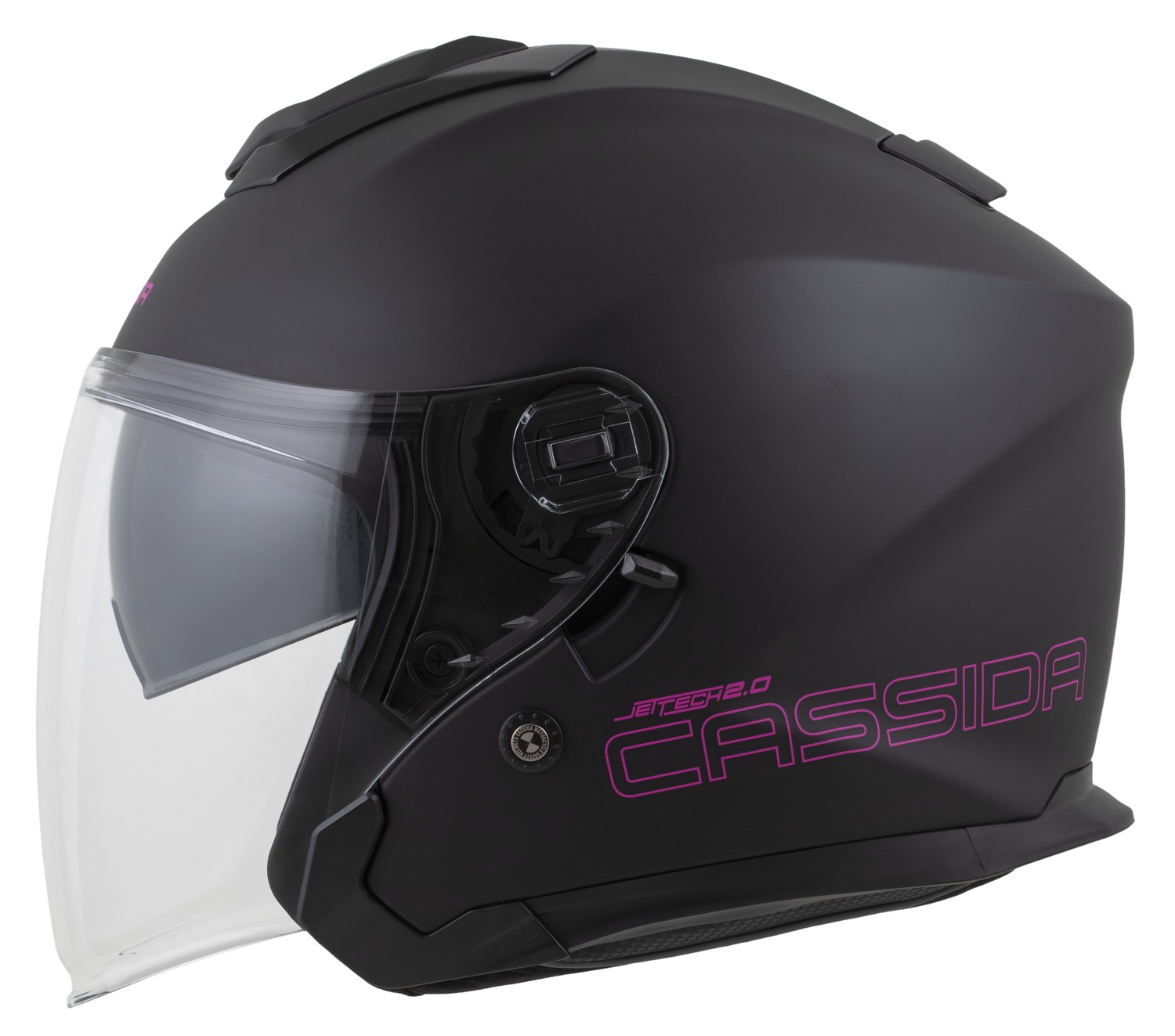 CASSIDA Jet Tech 2.0 Solid černá fialová matná