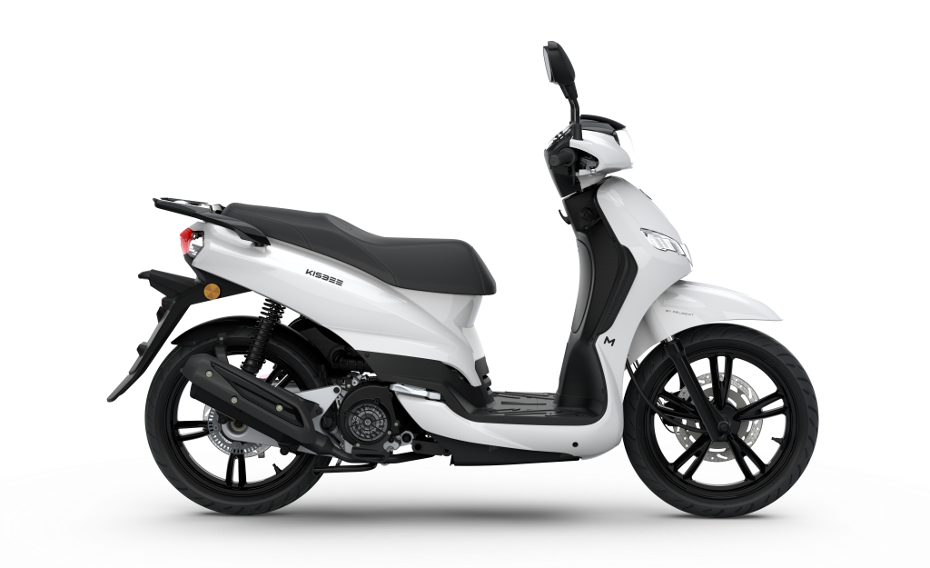 Peugeot Kisbee M 125-Antarctica White + ZADNÍ KUFR ZDARMA