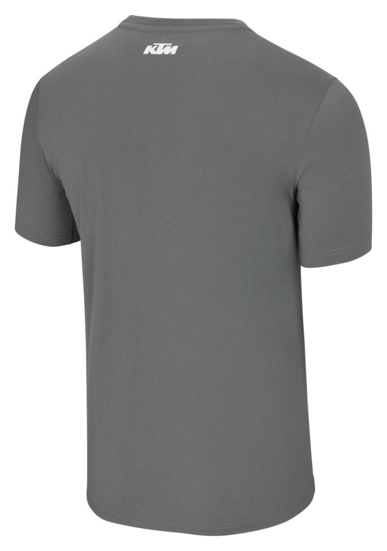 KTM Pánské tričko LOGO TEE GREY