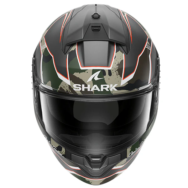 SHARK Integrální moto přilba Ridill 2 Matrix Camo mat AGN