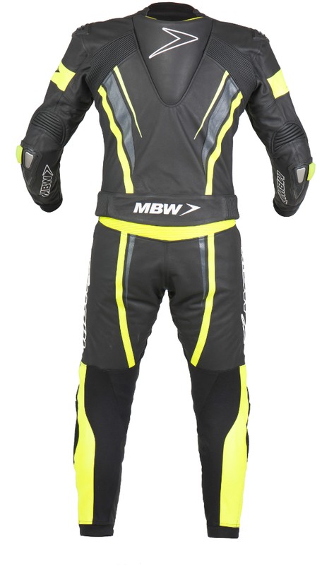 MBW FLASH YELLOW dvoudílná pánská moto kombinéza