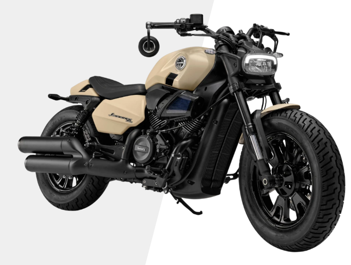 Benelli Leoncino 400 Bobber desert tan