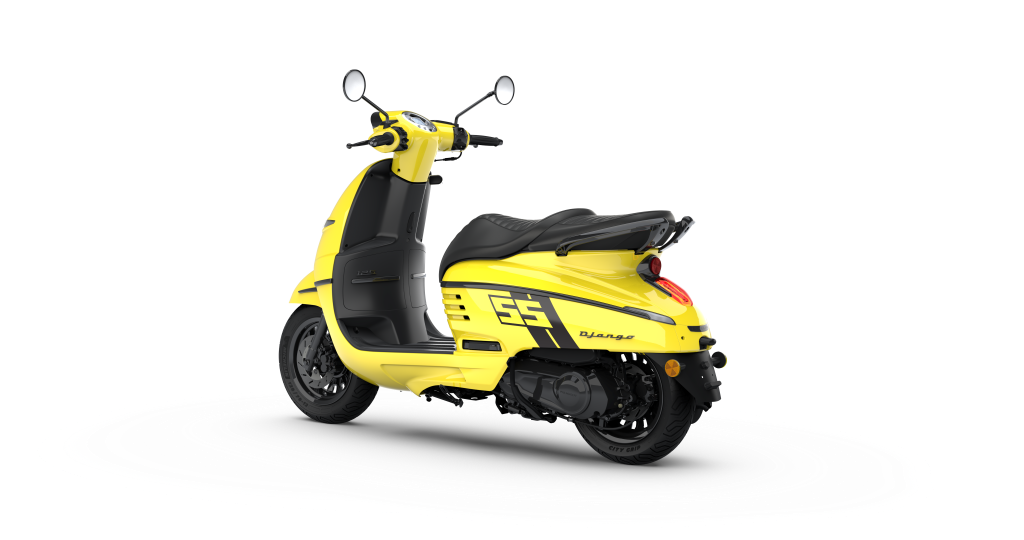 Peugeot DJANGO 125i Sport Caribbean yellow