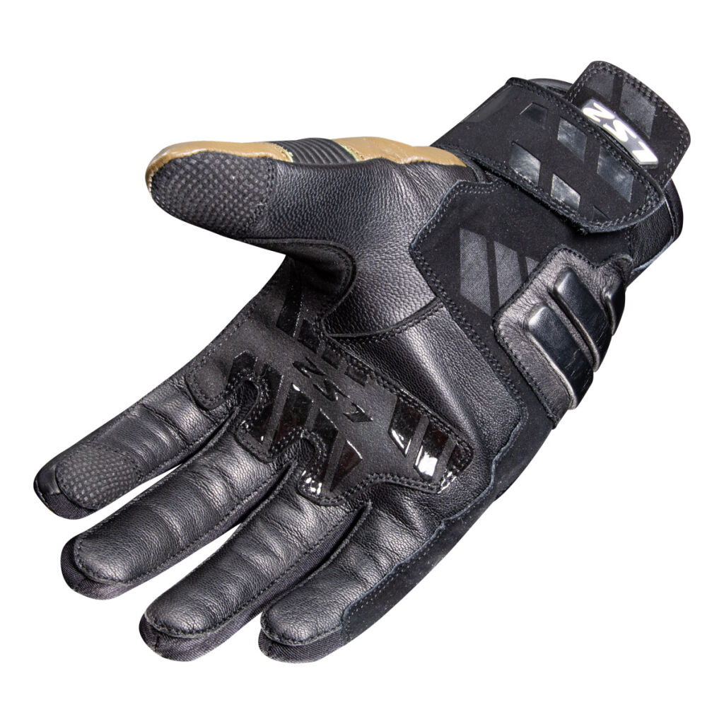 LS2 Pánské kožené moto rukavice OCTANE WP LEATHER MAN GLOVES BROWN