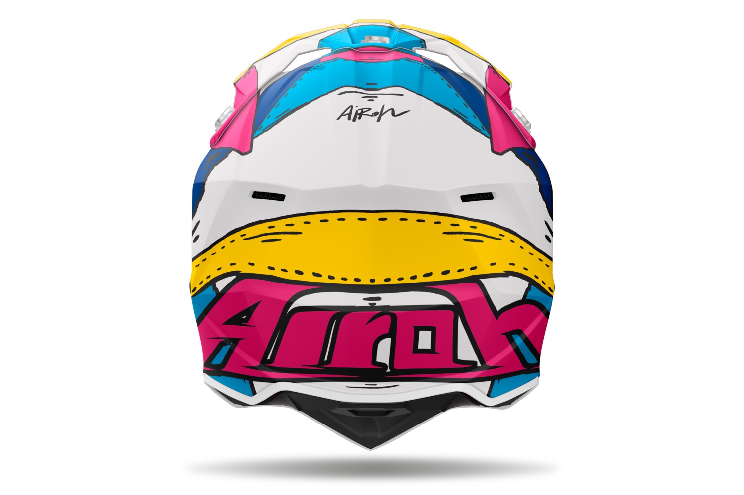 AIROH Motokrosová přilba WRAAAP Paint matná 