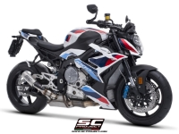 SC-PROJECT Titanový výfuk CR-T s mřížkou proti kamenům - BMW M1000 R 2025