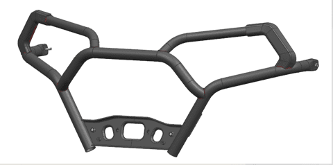 X625 Přední ochranný rám CFMOTO
