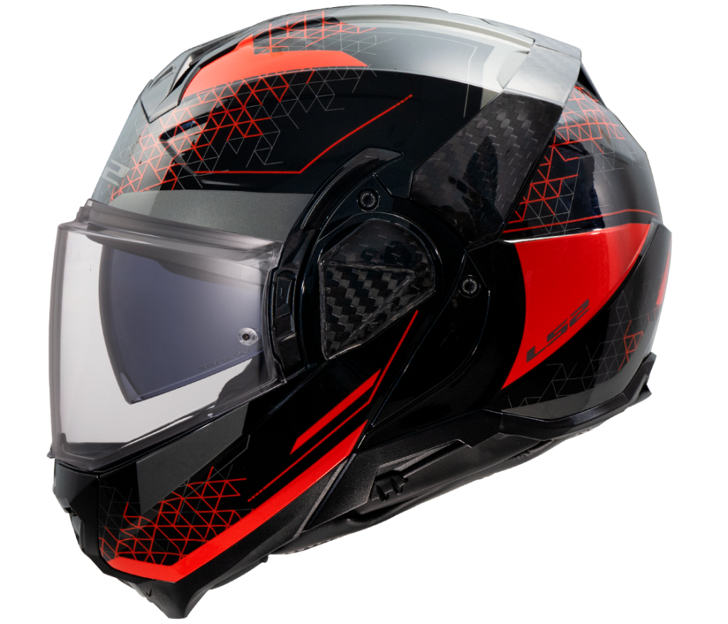 LS2 Překlopná moto přilba FF910 ADVANT II ASTRAL RED