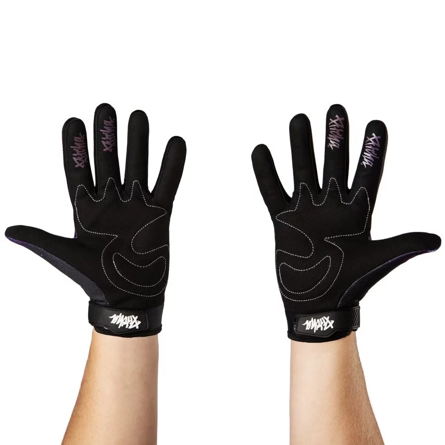 PITCHA moto rukavice COSMO fluo black