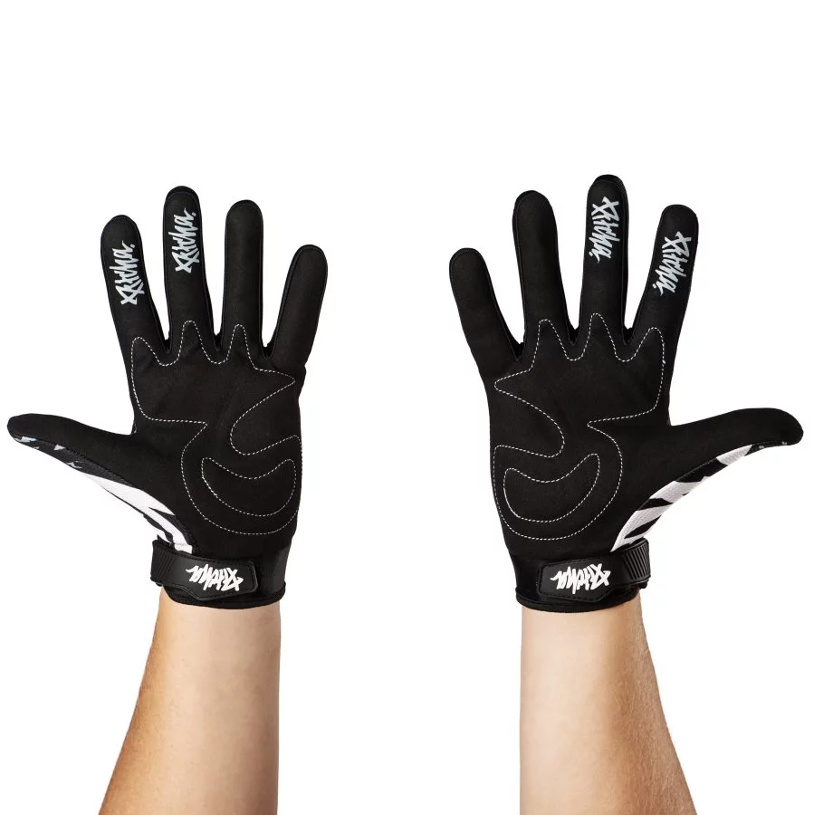 PITCHA moto rukavice FADER black grey
