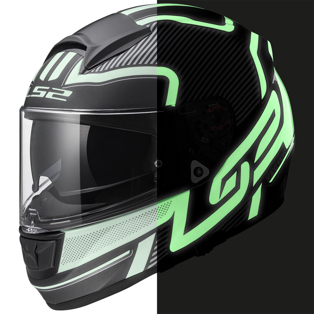 LS2 Integrální moto přilba FF397 VECTOR ORION Matt Black Light