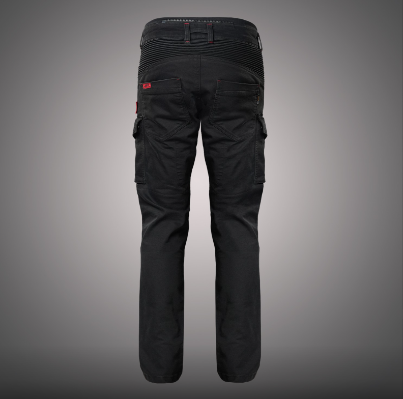 4SR moto jeansy Tourismo black