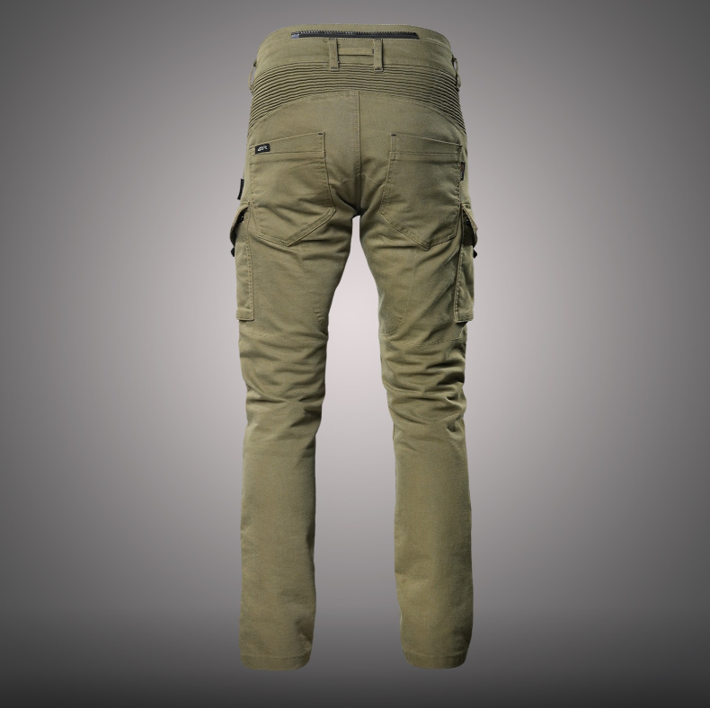 4SR moto jeansy Tourismo green